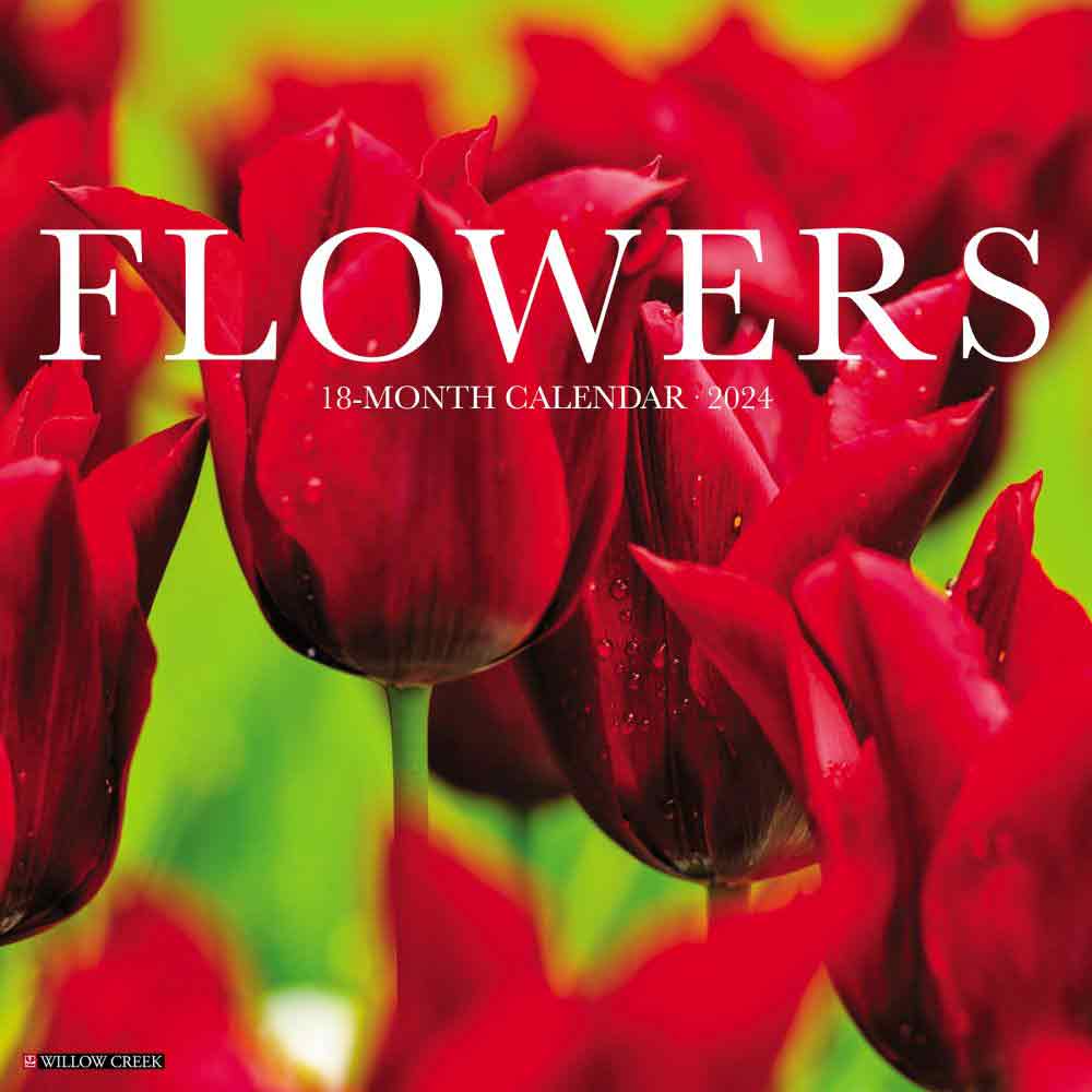Wall Calendar of Flower Photography | 2024 Calendars Plants Flowers Gardens