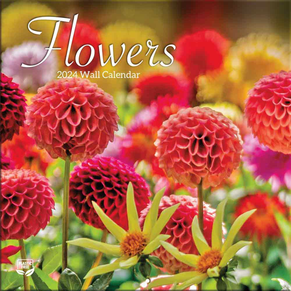 2024 Mini Wall Calendar | Fabulous Flowers Calendar