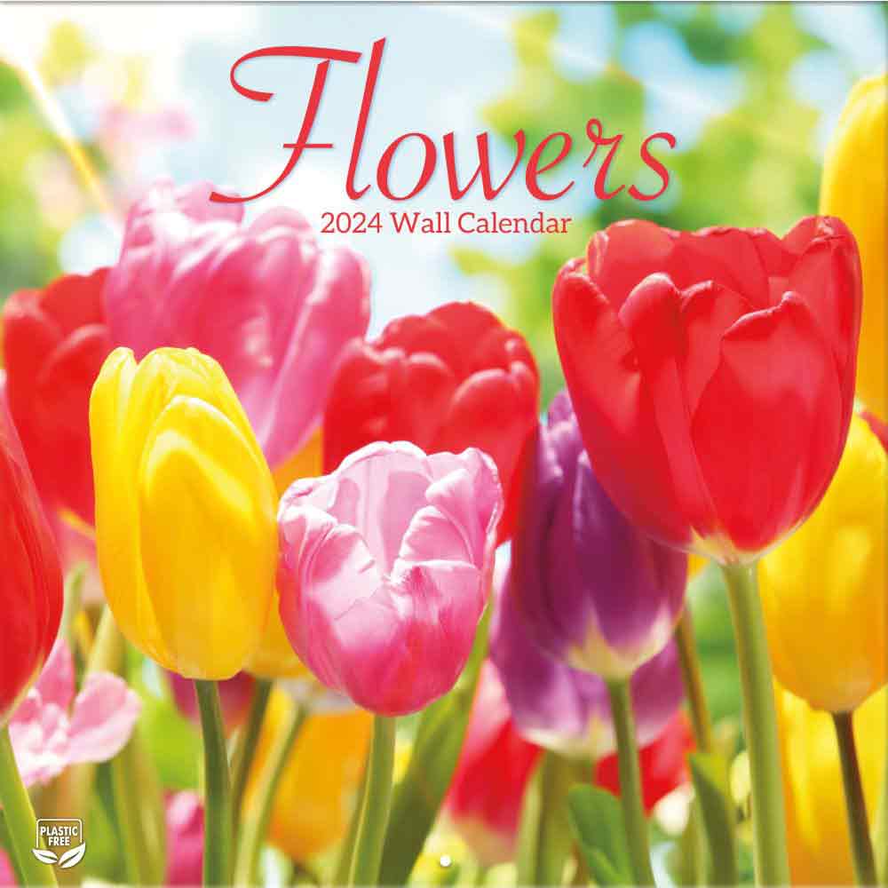 2024 Flowers Wall Calendar | Botanical Calendars
