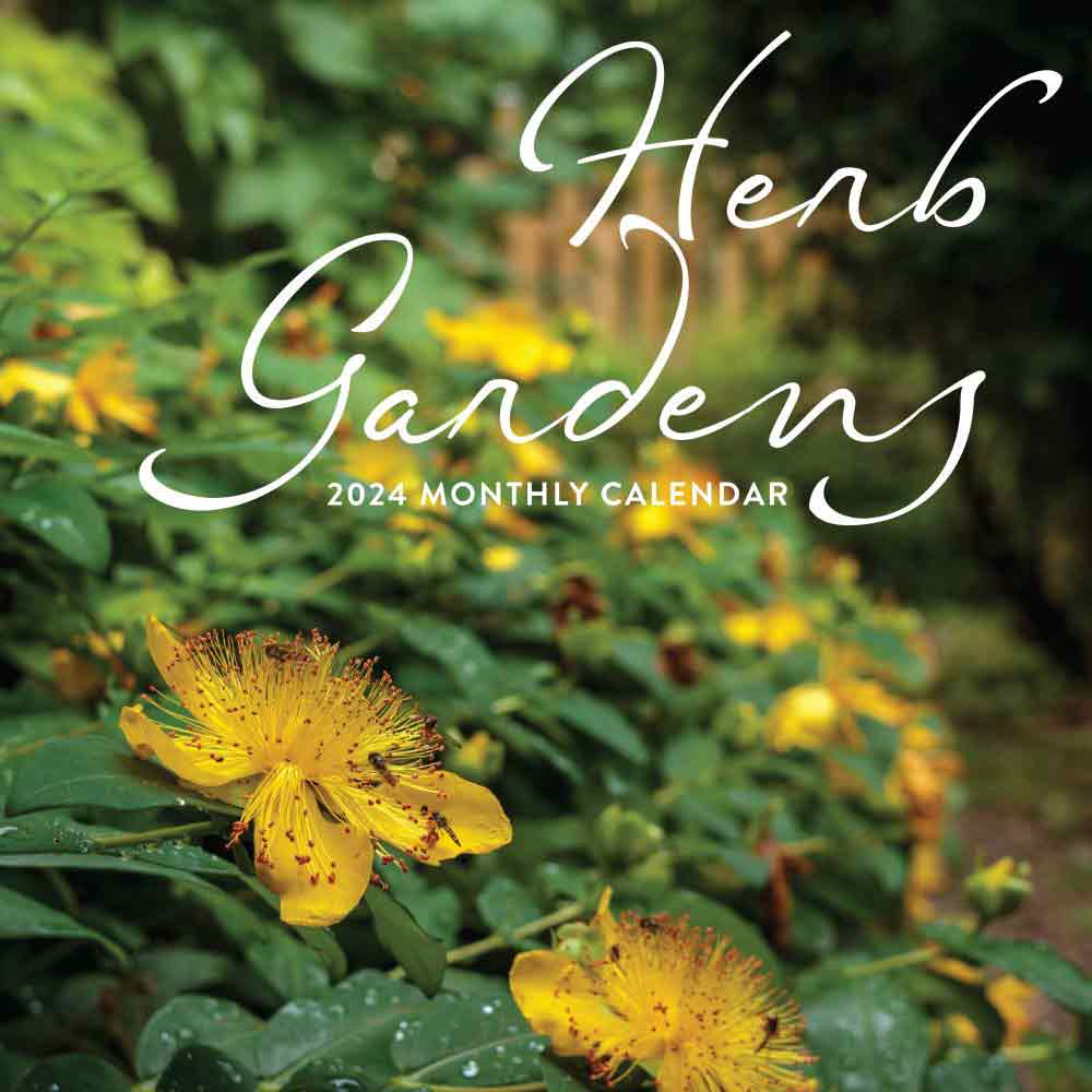 2024 Wall Calendar Herb Gardens