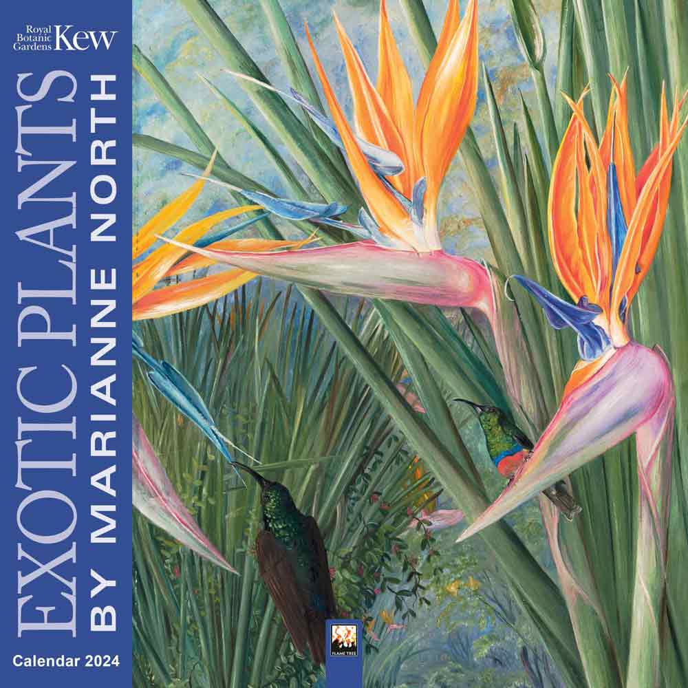 Wall Calendars | Kew Gardens Exotic Plants Calendar 2024