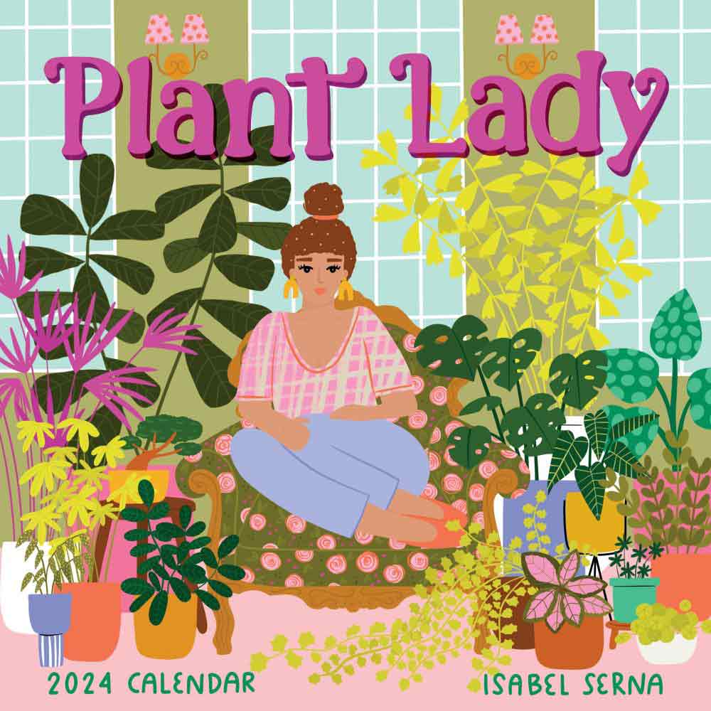 Plant Flower Gifts | Plant Lady Wall Calendar