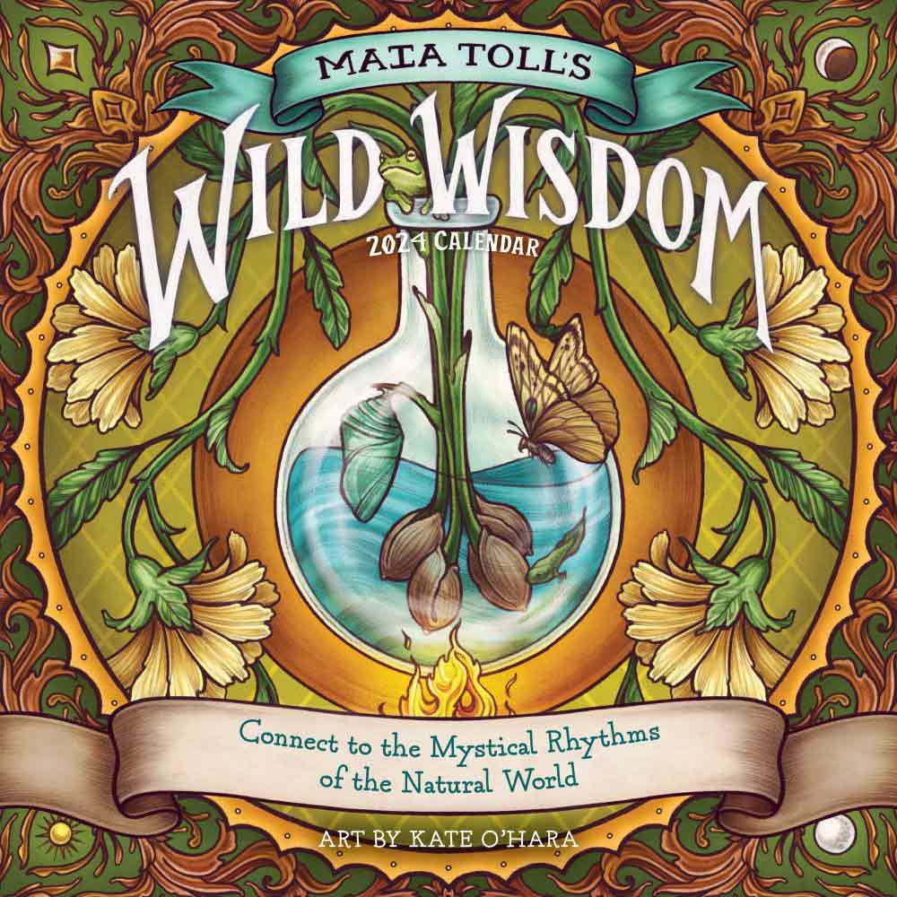 2024 Wild Wisdom Calendar Art by Kate O'Hara