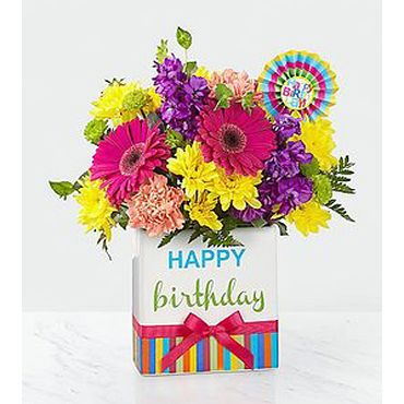 Happy Birthday Bouquet | Gifts Flowers Plants Delivered