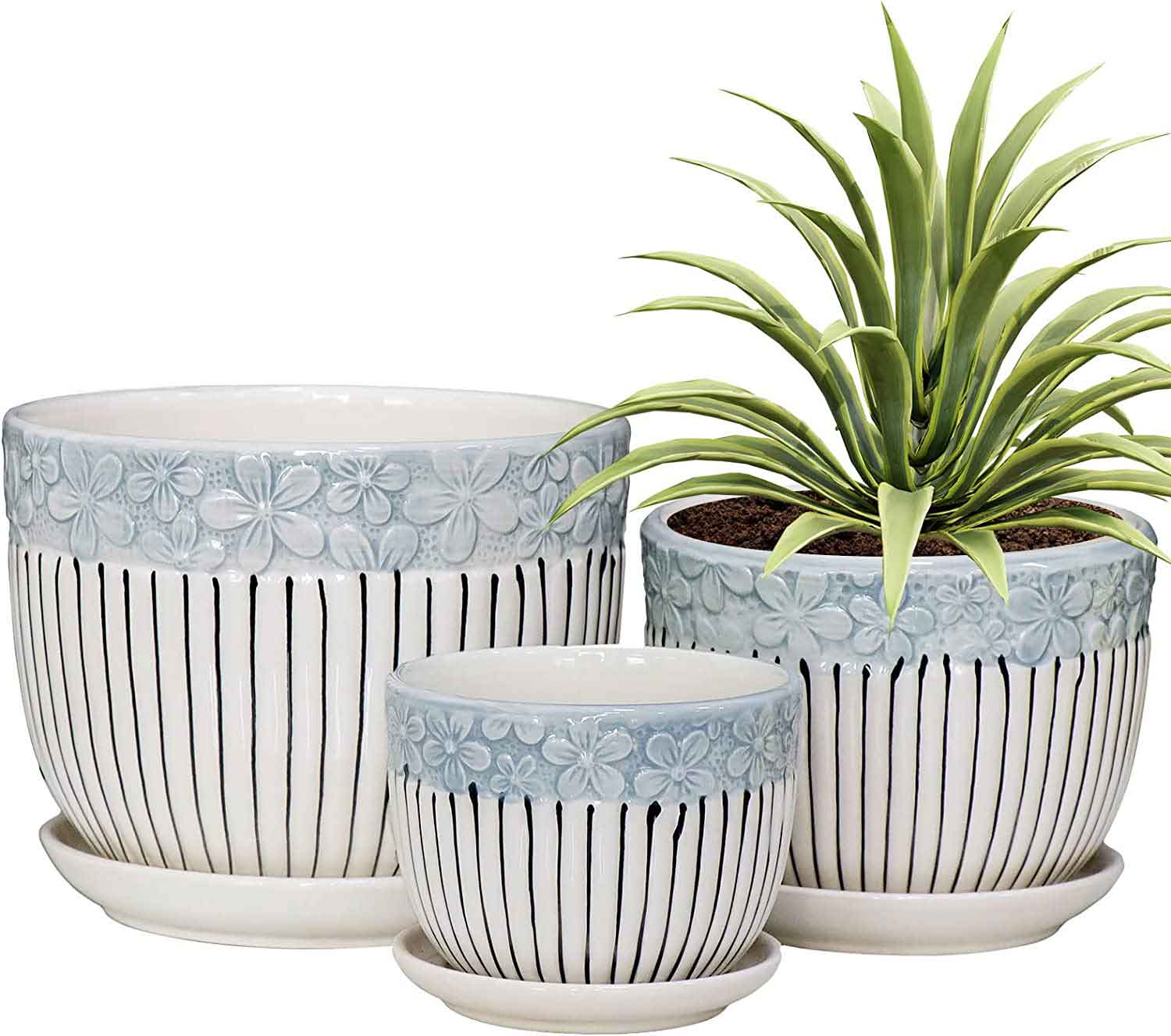 Ceramic Planters Set of 3