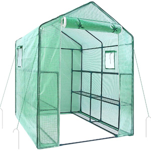 Pre-Made Greenhouses Greenhouse Kits | Ohuhu Walk-In Greenhouse