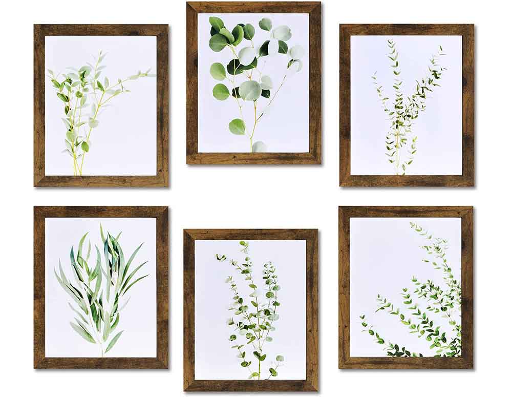 Set of Botanical Art Prints | Flowers Plants Art