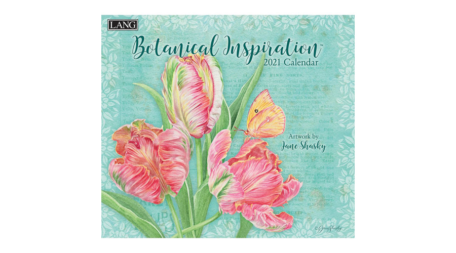 Calendars Botanical Art | Flowers Wall Calendar