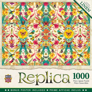 Flamingos 1000 Piece Puzzle | Gift Flowers Plants